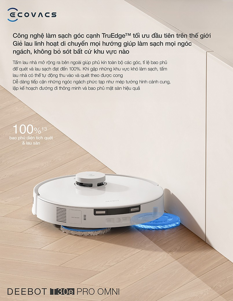 Ecovacs Deebot T30e Pro Omni