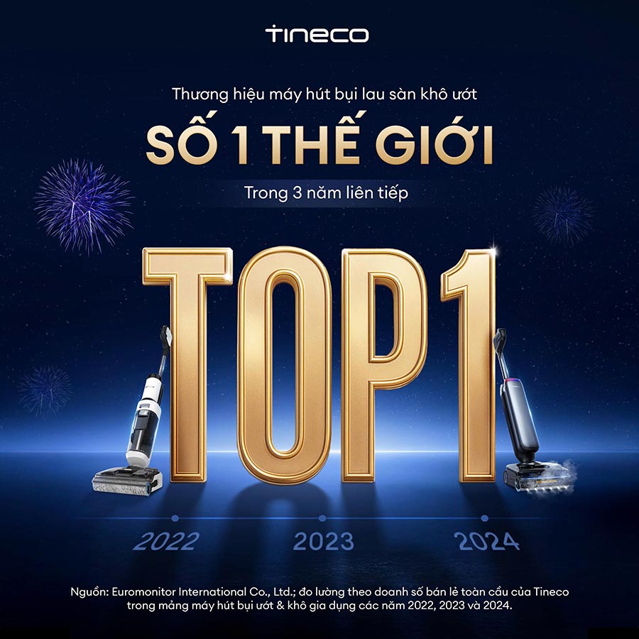 Máy hút bụi lau nhà Tineco Floor One S9 Artist Prime